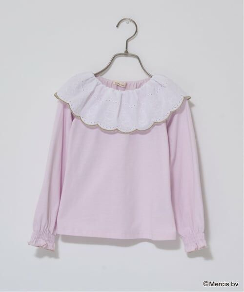 Lycee mine / リセマイン Tシャツ | 【Miffy】【ソフトコットン】コットンレース衿トップス | 詳細3