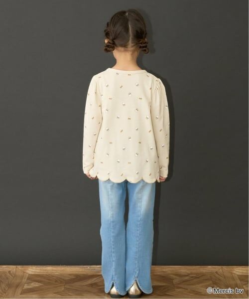 Lycee mine / リセマイン Tシャツ | 【Miffy】総柄裾スカラップAラインTシャツ | 詳細12