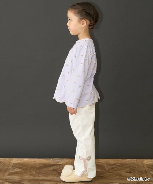 Lycee mine / リセマイン Tシャツ | 【Miffy】総柄裾スカラップAラインTシャツ | 詳細14