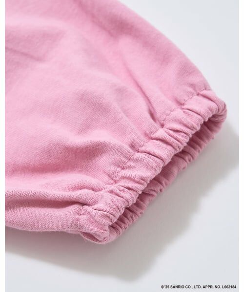 Lycee mine / リセマイン Tシャツ | 【大人気カラー再入荷】【サンリオキャラクターズ】【どちらが前でもOK】【ソフトコットン】肩フリルAラインTシャツ | 詳細4