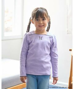 【サンリオキャラクターズ】ワンポイント刺しゅうトップス