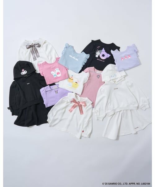 Lycee mine / リセマイン Tシャツ | 【サンリオキャラクターズ】ワンポイント刺しゅうトップス | 詳細11