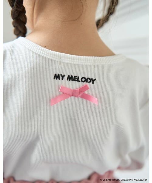 Lycee mine / リセマイン Tシャツ | 【サンリオキャラクターズ】ワンポイント刺しゅうトップス | 詳細16