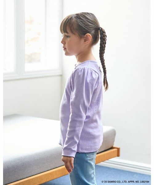 Lycee mine / リセマイン Tシャツ | 【サンリオキャラクターズ】ワンポイント刺しゅうトップス | 詳細23