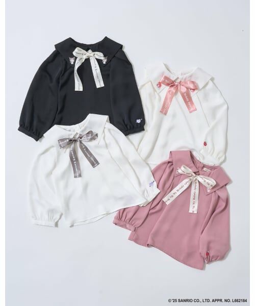 Lycee mine / リセマイン シャツ・ブラウス | 【サンリオキャラクターズ】ボウタイ付きブラウス | 詳細1