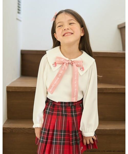 Lycee mine / リセマイン シャツ・ブラウス | 【サンリオキャラクターズ】ボウタイ付きブラウス（オフ ホワイト）