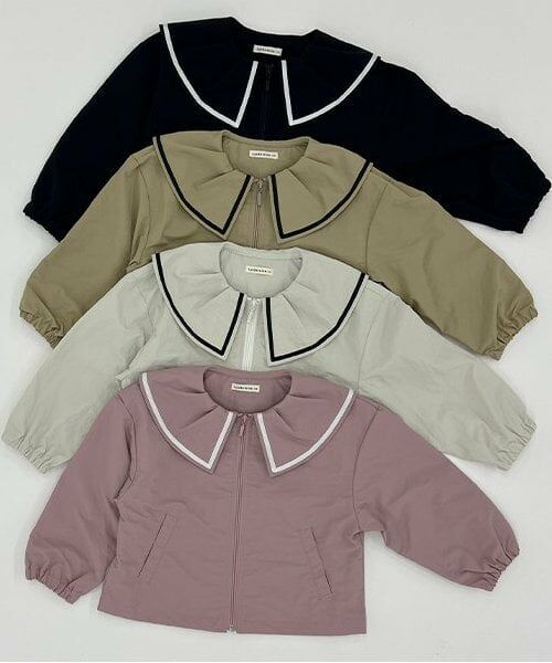 Lycee mine / リセマイン ブルゾン | フリルカラーウィンドブレーカー | 詳細13