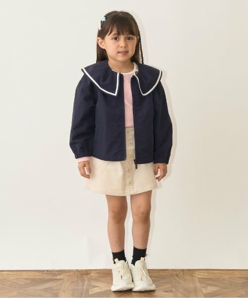 Lycee mine / リセマイン ブルゾン | フリルカラーウィンドブレーカー | 詳細29