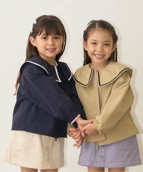 Lycee mine / リセマイン ブルゾン | フリルカラーウィンドブレーカー | 詳細30