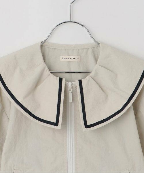 Lycee mine / リセマイン ブルゾン | フリルカラーウィンドブレーカー | 詳細6