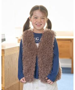 Lycee mine / リセマイン ダウンジャケット・ベスト | 【ふわふわやわらか】ファーベスト