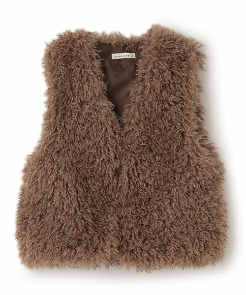 Lycee mine / リセマイン ダウンジャケット・ベスト | 【ふわふわやわらか】ファーベスト | 詳細2