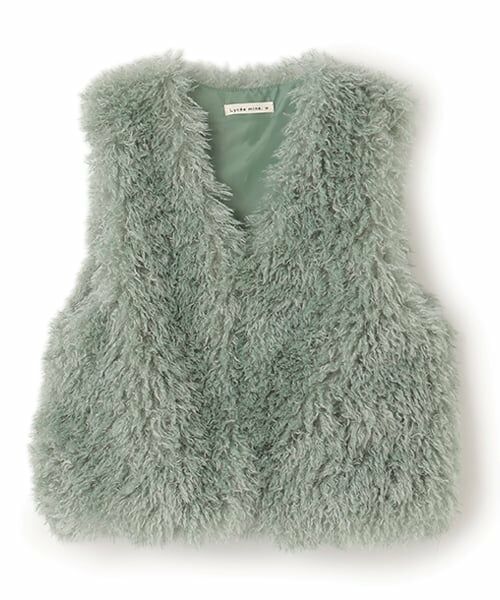 Lycee mine / リセマイン ダウンジャケット・ベスト | 【ふわふわやわらか】ファーベスト | 詳細4