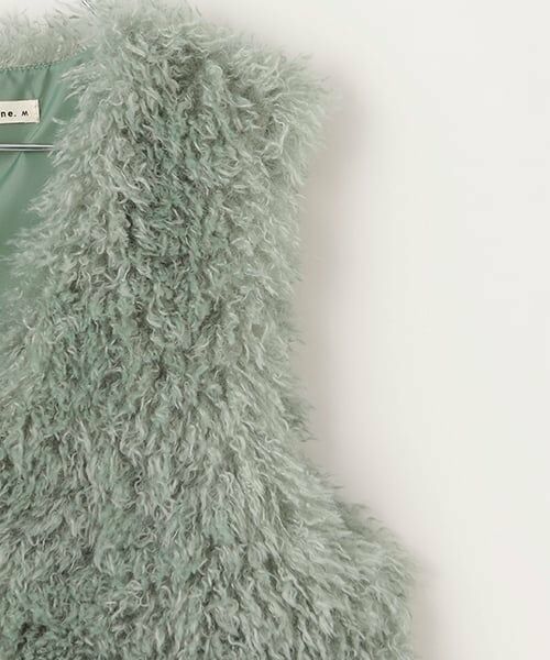 Lycee mine / リセマイン ダウンジャケット・ベスト | 【ふわふわやわらか】ファーベスト | 詳細8