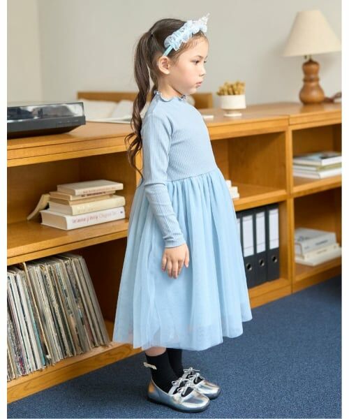 Lycee mine / リセマイン ミニ丈・ひざ丈ワンピース | チュールドッキングワンピース | 詳細18