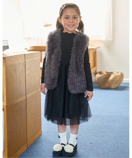 Lycee mine / リセマイン ミニ丈・ひざ丈ワンピース | チュールドッキングワンピース | 詳細22