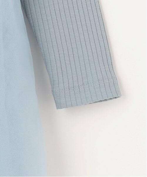 Lycee mine / リセマイン ミニ丈・ひざ丈ワンピース | チュールドッキングワンピース | 詳細6