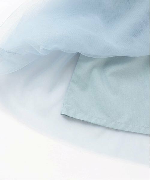 Lycee mine / リセマイン ミニ丈・ひざ丈ワンピース | チュールドッキングワンピース | 詳細8