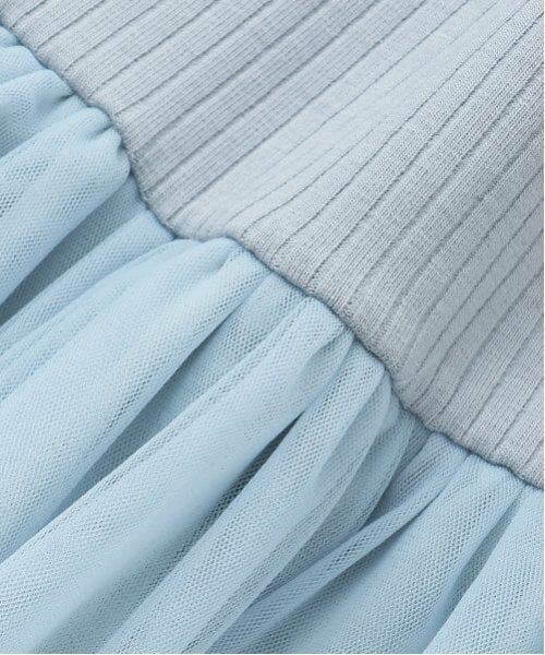 Lycee mine / リセマイン ミニ丈・ひざ丈ワンピース | チュールドッキングワンピース | 詳細9