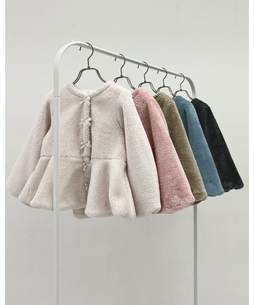 Lycee mine / リセマイン ブルゾン | 【Lycee mine バレエシリーズ】ノーカラーペプラムブルゾン | 詳細15