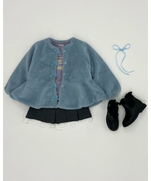 Lycee mine / リセマイン ブルゾン | 【Lycee mine バレエシリーズ】ノーカラーペプラムブルゾン | 詳細16