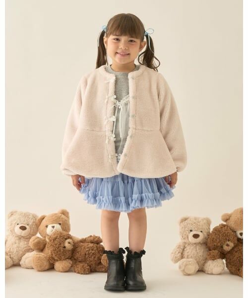 Lycee mine / リセマイン ブルゾン | 【Lycee mine バレエシリーズ】ノーカラーペプラムブルゾン | 詳細17