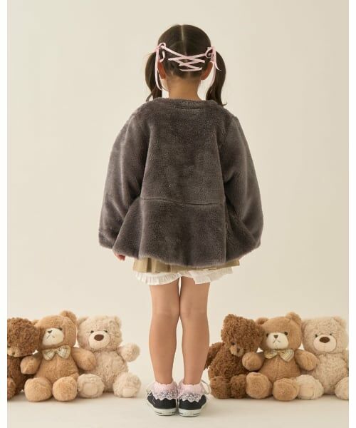 Lycee mine / リセマイン ブルゾン | 【Lycee mine バレエシリーズ】ノーカラーペプラムブルゾン | 詳細29