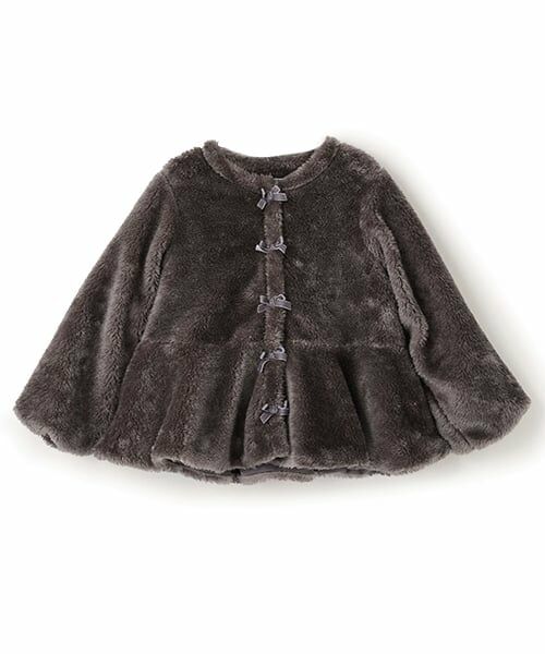 Lycee mine / リセマイン ブルゾン | 【Lycee mine バレエシリーズ】ノーカラーペプラムブルゾン | 詳細5