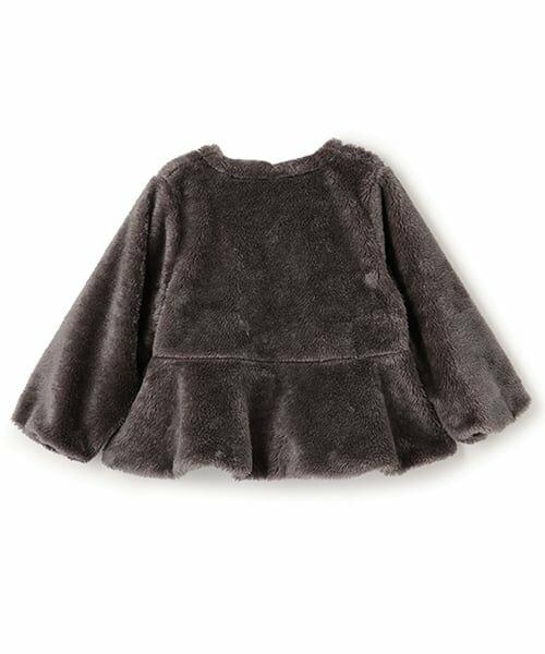 Lycee mine / リセマイン ブルゾン | 【Lycee mine バレエシリーズ】ノーカラーペプラムブルゾン | 詳細6