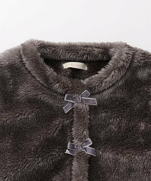 Lycee mine / リセマイン ブルゾン | 【Lycee mine バレエシリーズ】ノーカラーペプラムブルゾン | 詳細7