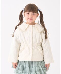 Lycee mine / リセマイン ブルゾン | 【Lycee mine バレエシリーズ】ミドル丈リボンキルティングジャケット