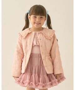 Lycee mine / リセマイン ブルゾン | 【Lycee mine バレエシリーズ】ミドル丈リボンキルティングジャケット