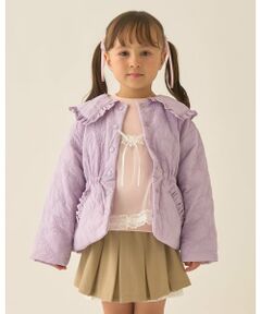 Lycee mine / リセマイン ブルゾン | 【Lycee mine バレエシリーズ】ミドル丈リボンキルティングジャケット