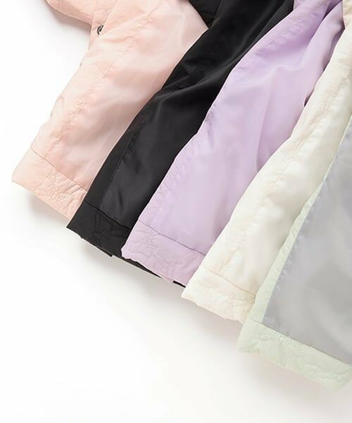 Lycee mine / リセマイン ブルゾン | 【Lycee mine バレエシリーズ】ミドル丈リボンキルティングジャケット | 詳細11