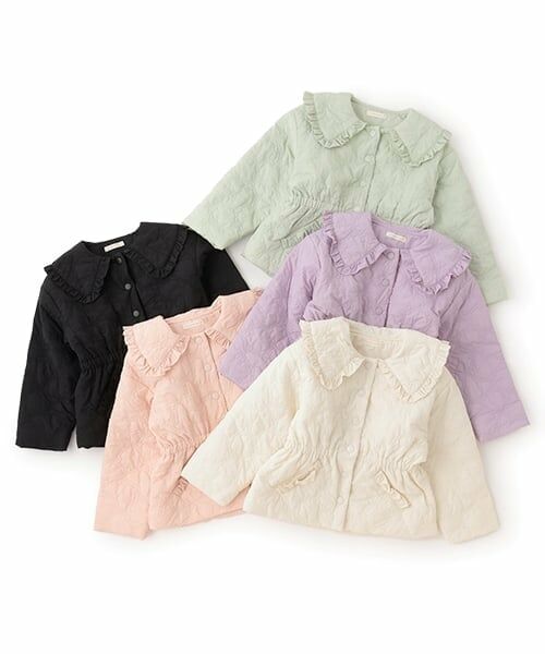 Lycee mine / リセマイン ブルゾン | 【Lycee mine バレエシリーズ】ミドル丈リボンキルティングジャケット | 詳細13