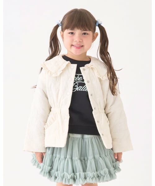 Lycee mine / リセマイン ブルゾン | 【Lycee mine バレエシリーズ】ミドル丈リボンキルティングジャケット | 詳細19