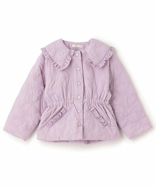 Lycee mine / リセマイン ブルゾン | 【Lycee mine バレエシリーズ】ミドル丈リボンキルティングジャケット | 詳細2