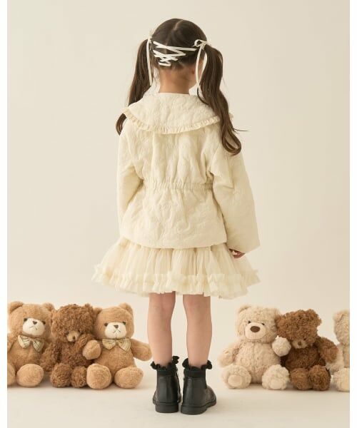 Lycee mine / リセマイン ブルゾン | 【Lycee mine バレエシリーズ】ミドル丈リボンキルティングジャケット | 詳細23