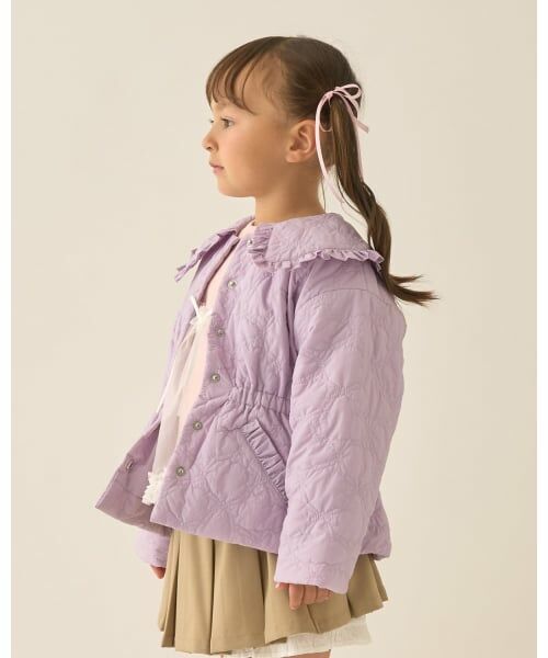 Lycee mine / リセマイン ブルゾン | 【Lycee mine バレエシリーズ】ミドル丈リボンキルティングジャケット | 詳細29
