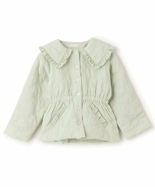 Lycee mine / リセマイン ブルゾン | 【Lycee mine バレエシリーズ】ミドル丈リボンキルティングジャケット | 詳細3