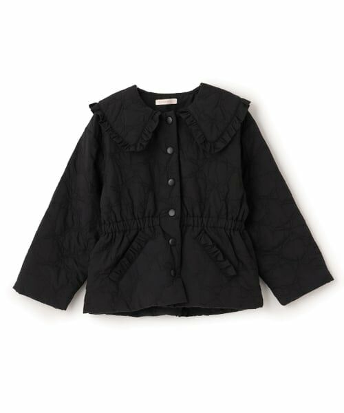 Lycee mine / リセマイン ブルゾン | 【Lycee mine バレエシリーズ】ミドル丈リボンキルティングジャケット | 詳細4