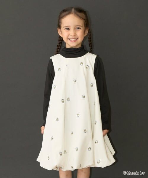 Lycee mine / リセマイン ミニ丈・ひざ丈ワンピース | 【Miffy】刺しゅう総柄バルーンワンピース | 詳細11