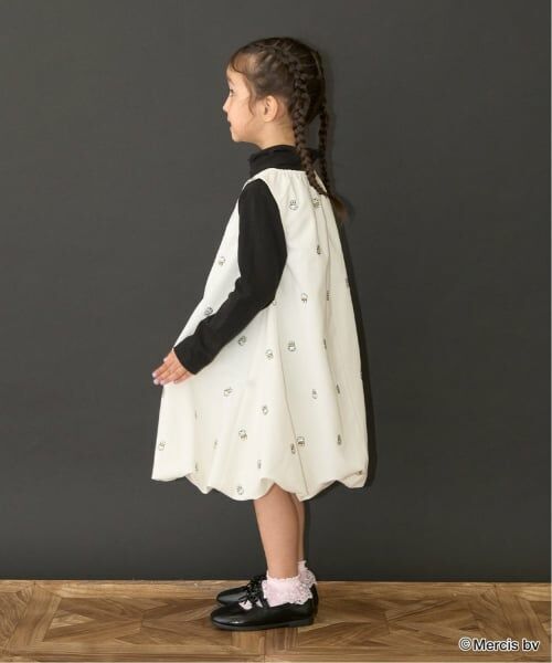 Lycee mine / リセマイン ミニ丈・ひざ丈ワンピース | 【Miffy】刺しゅう総柄バルーンワンピース | 詳細12