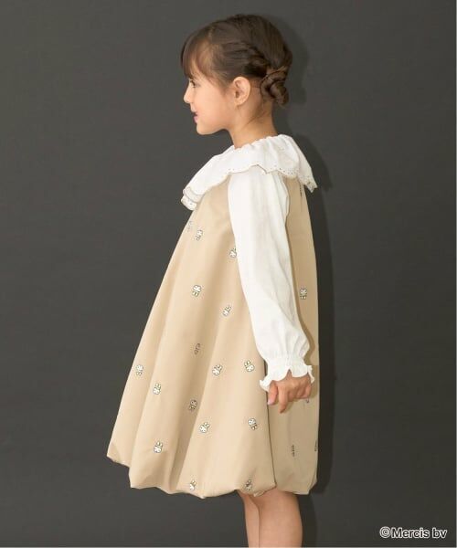 Lycee mine / リセマイン ミニ丈・ひざ丈ワンピース | 【Miffy】刺しゅう総柄バルーンワンピース | 詳細15