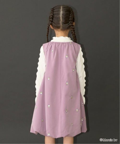 Lycee mine / リセマイン ミニ丈・ひざ丈ワンピース | 【Miffy】刺しゅう総柄バルーンワンピース | 詳細19