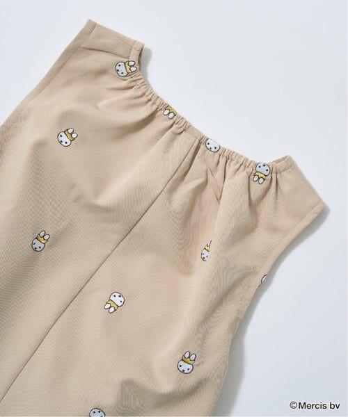 Lycee mine / リセマイン ミニ丈・ひざ丈ワンピース | 【Miffy】刺しゅう総柄バルーンワンピース | 詳細8