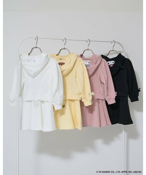 Lycee mine / リセマイン パーカー | 【サンリオキャラクターズ】【毛玉バイバイ裏毛】変身パーカ&フレアスカートセット | 詳細12