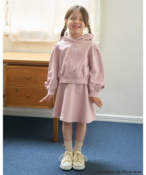 Lycee mine / リセマイン パーカー | 【サンリオキャラクターズ】【毛玉バイバイ裏毛】変身パーカ&フレアスカートセット | 詳細18