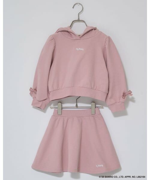 Lycee mine / リセマイン パーカー | 【サンリオキャラクターズ】【毛玉バイバイ裏毛】変身パーカ&フレアスカートセット | 詳細5