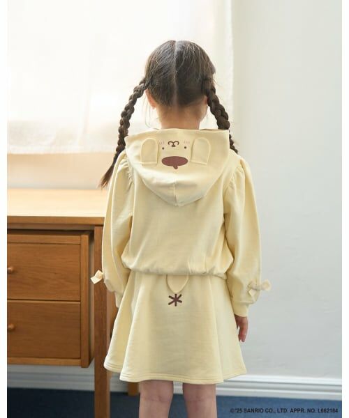 Lycee mine / リセマイン パーカー | 【サンリオキャラクターズ】【毛玉バイバイ裏毛】変身パーカ&フレアスカートセット（クリーム）